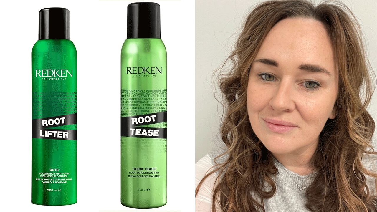 Redken’s Root Tease Hairspray and Root Lifter Volumizing Spray Foam